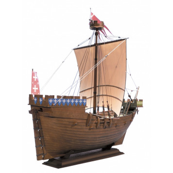 Crusader Ship XII-XIV Centuries Model Kit-2