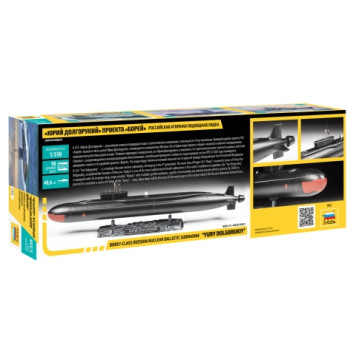 Yuri Dolgorukiy Borey-Class Strategic Nuclear Submarine Model Kit-1