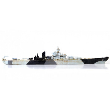American Iowa Battleship Plastic Model Kit