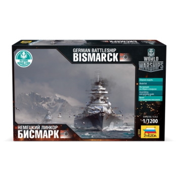 German Battleship "Bismarck" Plastic Model Kit