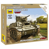 American Stuart Tank Plastic Model Kit American Stuart Tank Plastic Model Kit