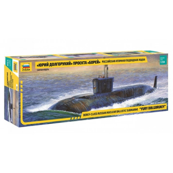Yuri Dolgorukiy Borey-Class Strategic Nuclear Submarine Model Kit