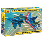 Su-27UB "Russian Knights" Aerobatic Team Plastic Model Kit