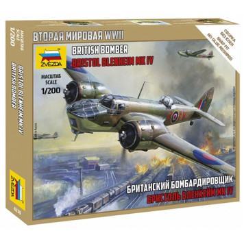 British Bristol Blenheim MK-IV Bomber Model Kit