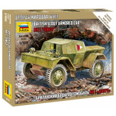 Daimler Mk-I "Dingo" British Armored Car Model Kit Daimler Mk-I "Dingo" British Armored Car Model Kit