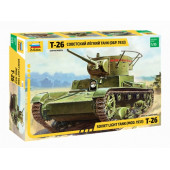 Soviet T-26 Light Tank Model Kit (1933 Version) Soviet T-26 Light Tank Model Kit (1933 Version)