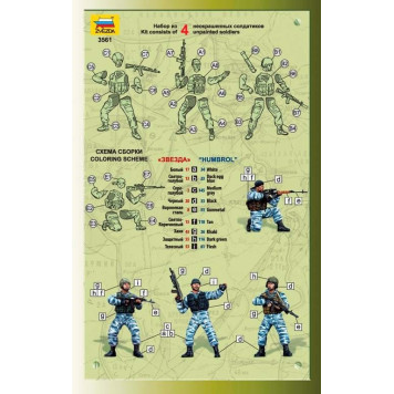 Russian Special Forces Model Kit (Set #1)-1