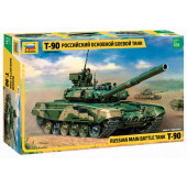 T-90 Russian Main Battle Tank Plastic Model Kit T-90 Russian Main Battle Tank Plastic Model Kit