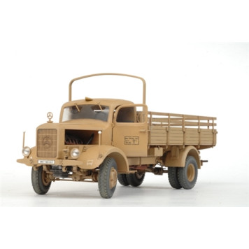 WW2 German Heavy Truck L 4500A Plastic Model Kit-4