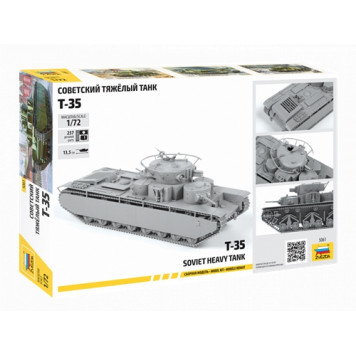 Soviet Heavy Tank T-35 Plastic Model Kit-5