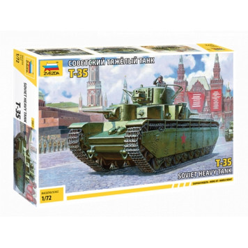 Soviet Heavy Tank T-35 Plastic Model Kit