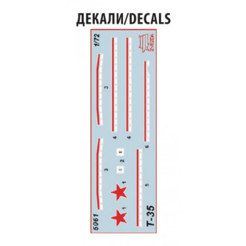 Soviet Heavy Tank T-35 Plastic Model Kit-2