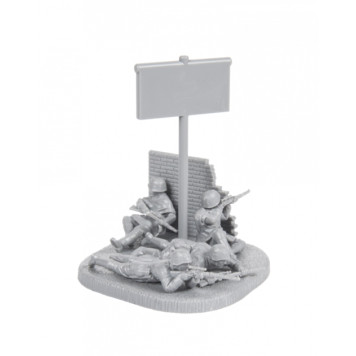 German Sniper Squad Model Kit-1