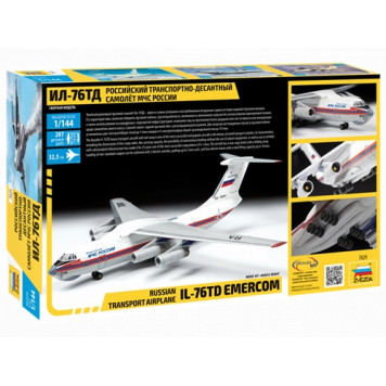 Russian Emergency Response Transport Aircraft Il-76 TD Model Kit-1