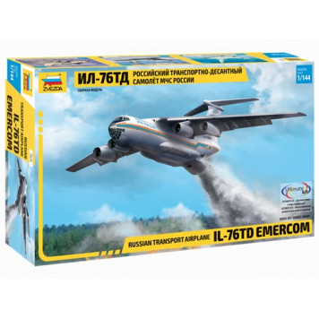 Russian Emergency Response Transport Aircraft Il-76 TD Model Kit