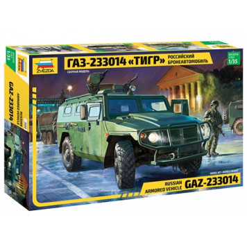GAZ-233014 "Tiger" Armored Vehicle Plastic Model Kit