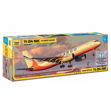 Tu-204-100C Next-Gen Cargo Aircraft Model Kit