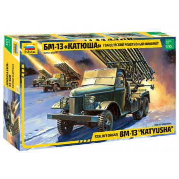 BM-13 Katyusha Guard Rocket Launcher Plastic Model Kit