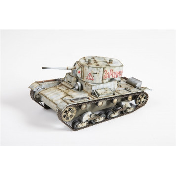 Soviet T-26 Light Tank Model Kit (1933 Version)-3