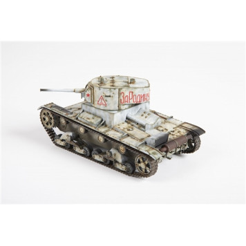 Soviet T-26 Light Tank Model Kit (1933 Version)-4