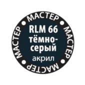 Dark Gray MACR 66 Acrylic Paint