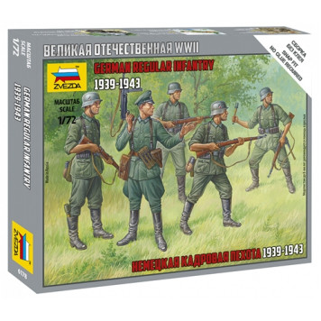 German Infantry Veterans 1939-1943 Model Kit