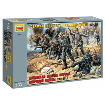 World War I German Infantry Assembly Model