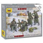 German 81mm Mortar with Crew Winter 1941-1945 Model Kit German 81mm Mortar with Crew Winter 1941-1945 Model Kit