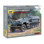 German Sd.Kfz. 251/1 Ausf.B "Hanomag" Armored Personnel Carrier Model Kit German Sd.Kfz. 251/1 Ausf.B "Hanomag" Armored Personnel Carrier Model Kit