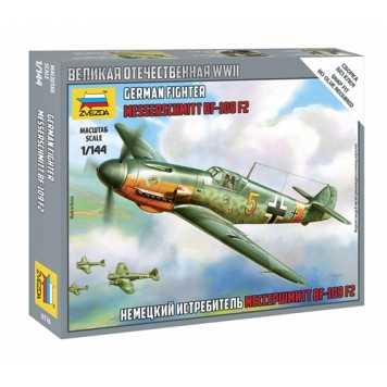 German Fighter Messerschmitt BF-109 F2 Scale Model
