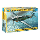 German Fighter "Messerschmitt" Bf-109F4 Plastic Model Kit