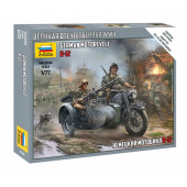 German R-12 Military Motorcycle Model Kit German R-12 Military Motorcycle Model Kit