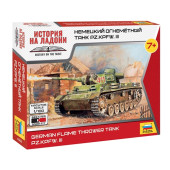 German Flamethrower Tank Pz.Kfw III Model Kit German Flamethrower Tank Pz.Kfw III Model Kit