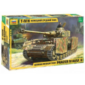 German Medium Tank T-IV (H) Plastic Model Kit German Medium Tank T-IV (H) Plastic Model Kit