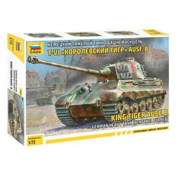 German King Tiger T-VIB Heavy Tank Model Kit