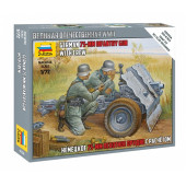 German 75mm Infantry Gun with Crew Model Kit German 75mm Infantry Gun with Crew Model Kit