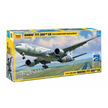 Boeing 777-300 ER Passenger Airliner Plastic Model Kit
