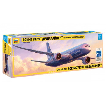 Boeing 787-9 Dreamliner Passenger Airliner Model Kit