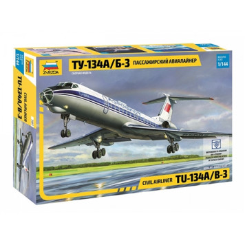 Tu-134A/B-3 Passenger Airliner Plastic Model Kit