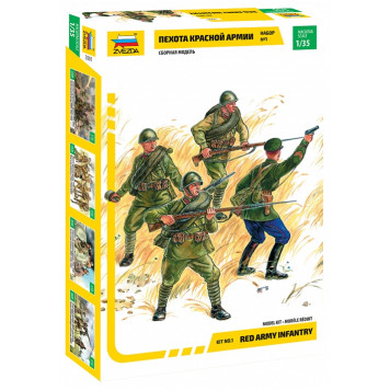 Soviet Red Army Infantry Model Kit (Set #1)