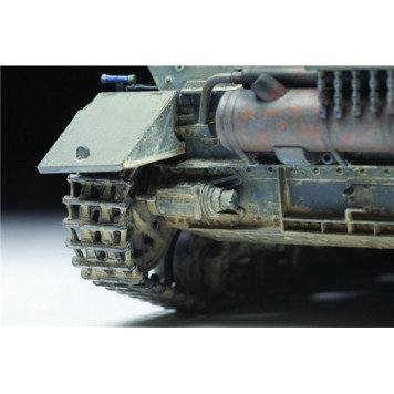 German Tank T-IV E Plastic Model Kit-5