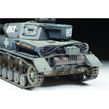 German Tank T-IV E Plastic Model Kit-6