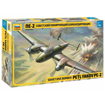 Pe-2 Dive Bomber Plastic Model Kit