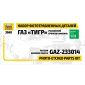 Photo-Etched Detail Set for GAZ Tigr Model