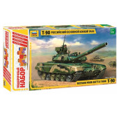 Russian T-90 Main Battle Tank Model Kit Russian T-90 Main Battle Tank Model Kit