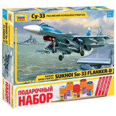 Russian Su-33 Carrier-Based Fighter Model