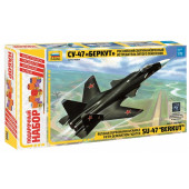 Sukhoi Su-47 Berkut 5th Gen Russian Fighter Jet Model