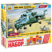 Mi-35M Russian Attack Helicopter Model Kit