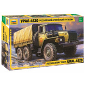 Russian Army Ural-4320 6x6 Military Truck Plastic Model Kit Russian Army Ural-4320 6x6 Military Truck Plastic Model Kit