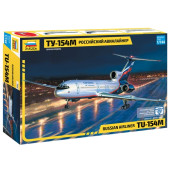 Tu-154M Russian Airliner Plastic Model Kit